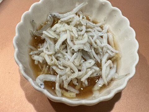 しらすおろしぽん酢